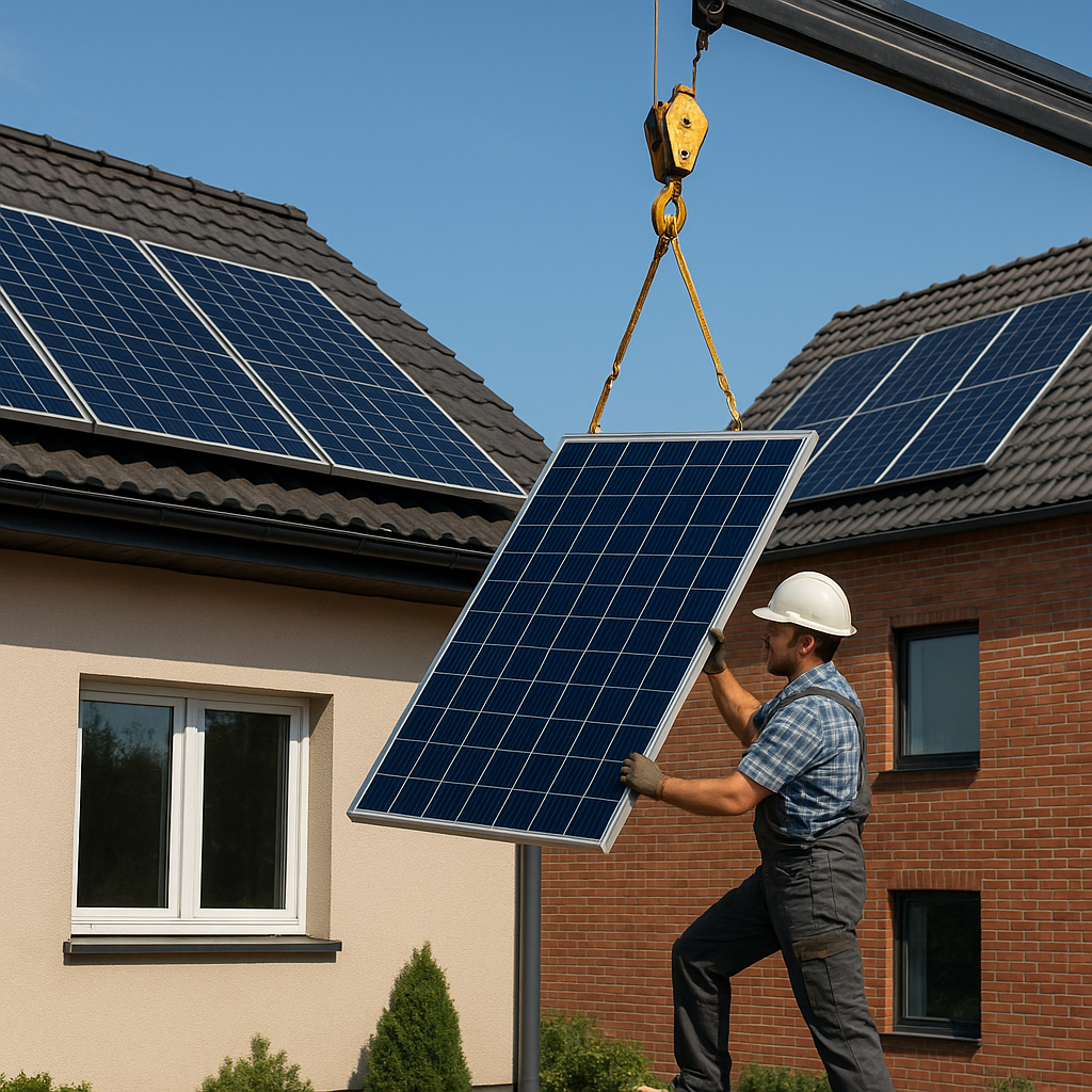 Czy można przenieść panele fotowoltaiczne na inny budynek