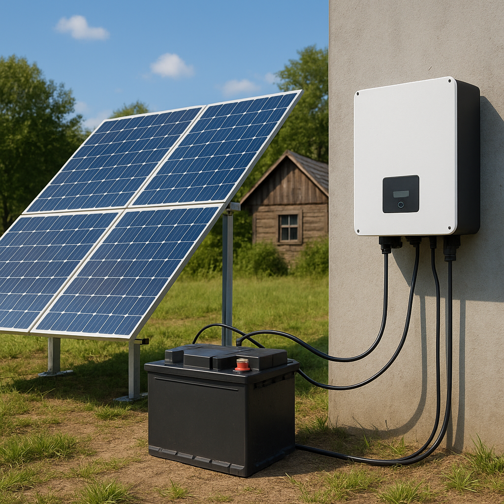 Jak działa fotowoltaika w systemie off-grid