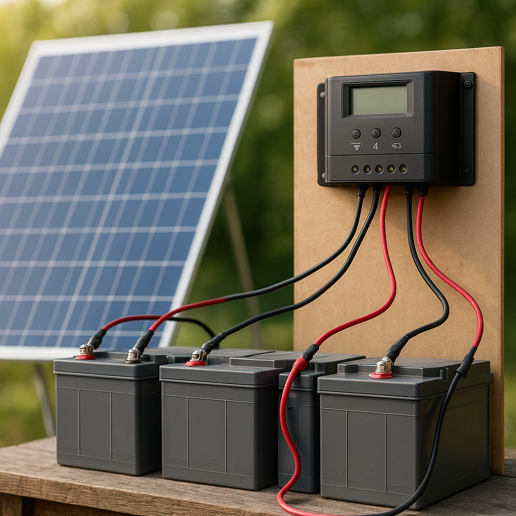 Jak dobrać akumulatory do systemu off-grid