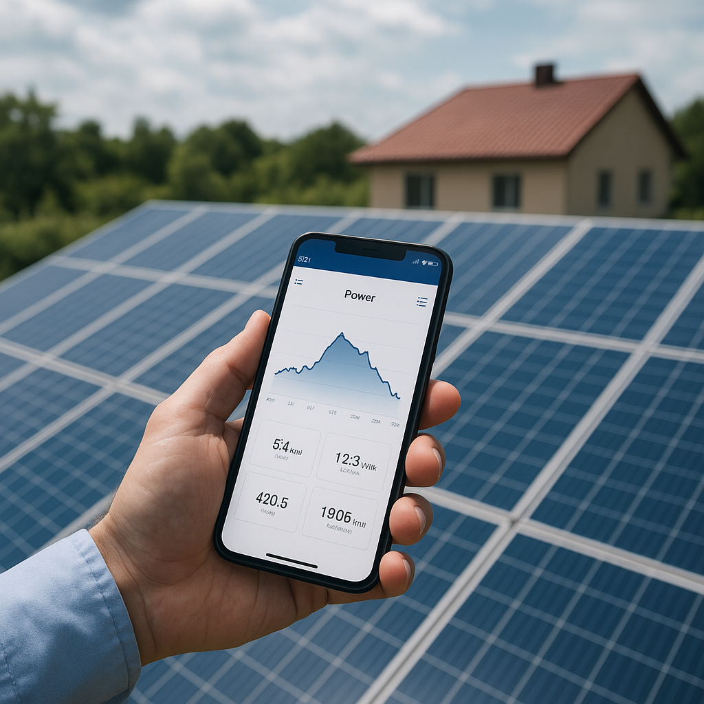 Jak zdalnie monitorować pracę instalacji fotowoltaicznej