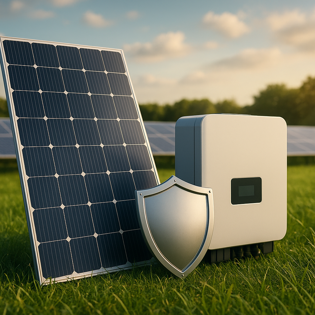 Jakie są gwarancje na panele i falowniki