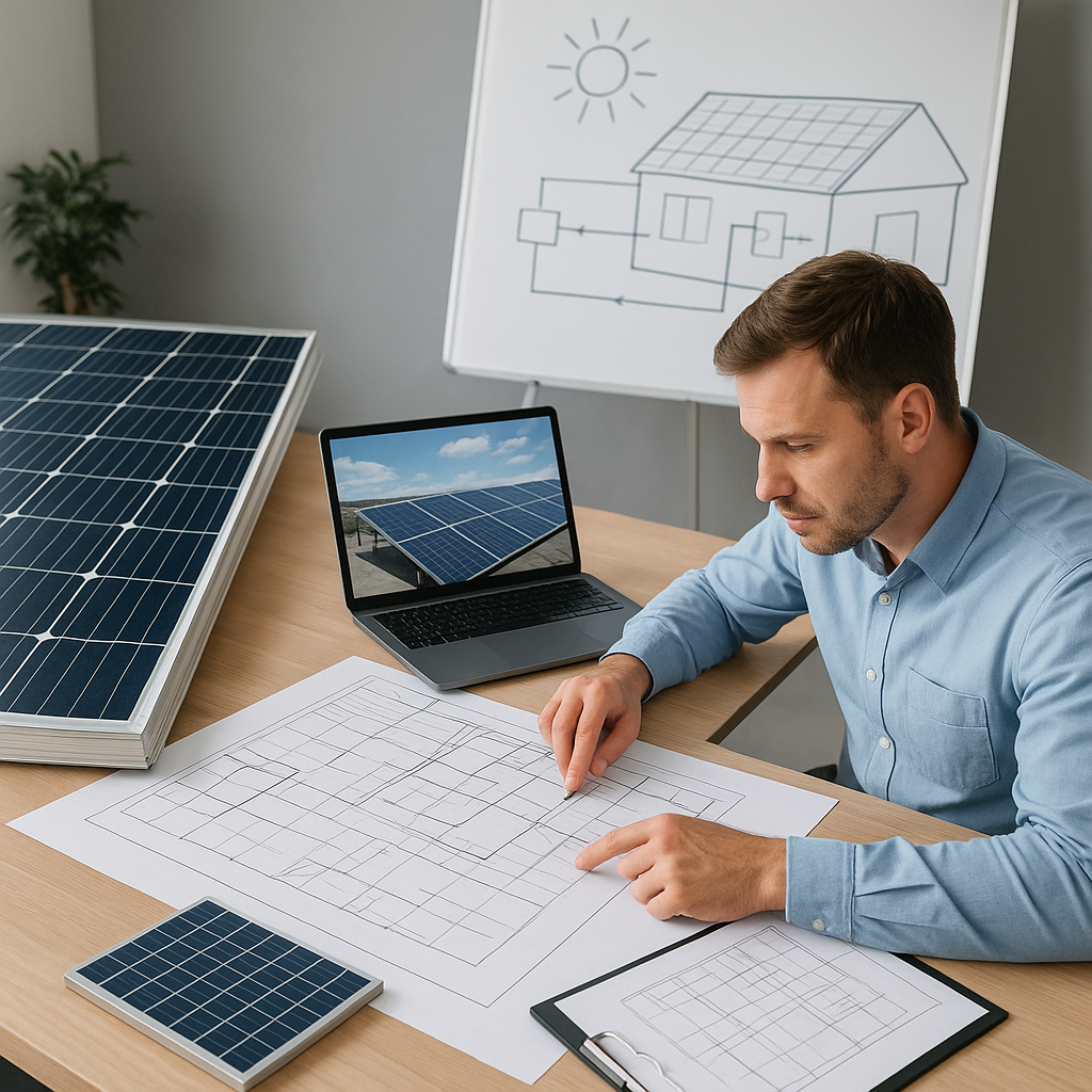 Jak zaplanować instalację fotowoltaiczną w firmie