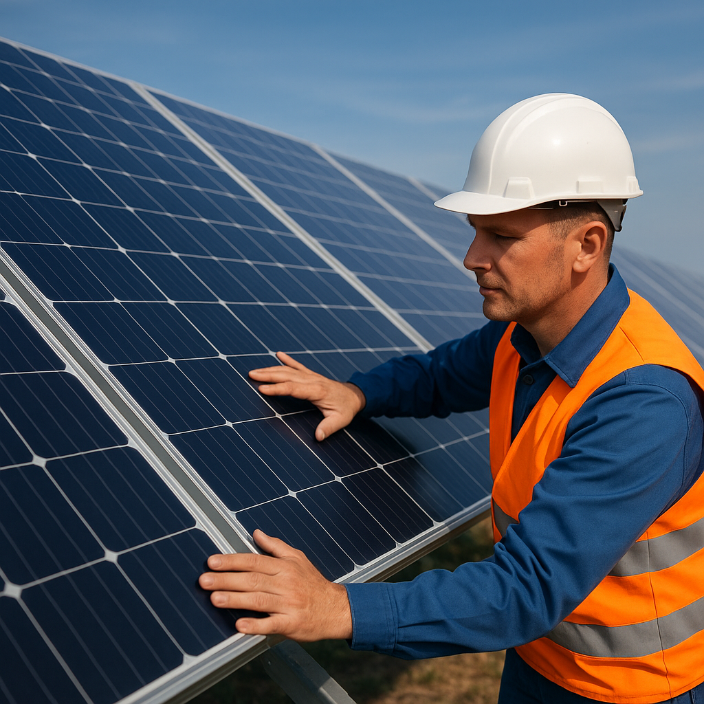 Jak dobrać orientację i kąt nachylenia paneli