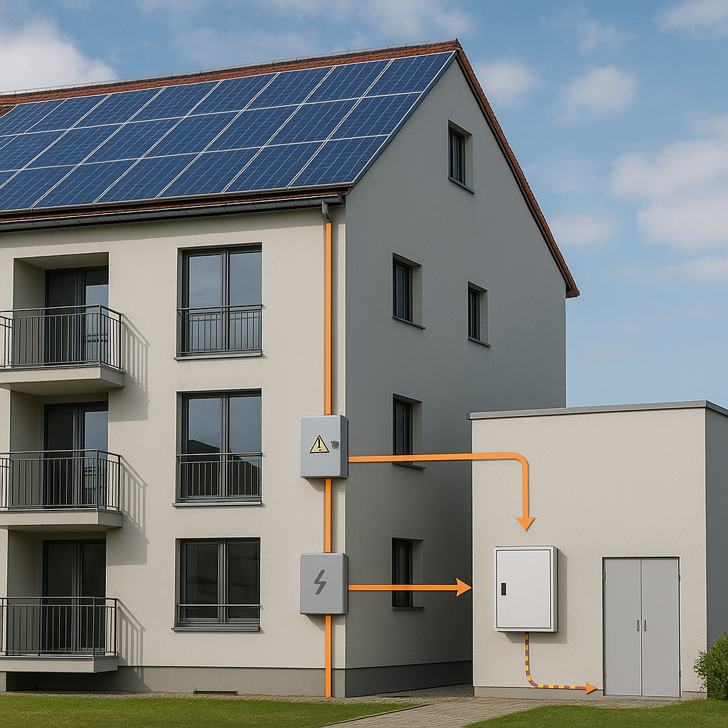 Jak działa instalacja fotowoltaiczna w budynku wielorodzinnym