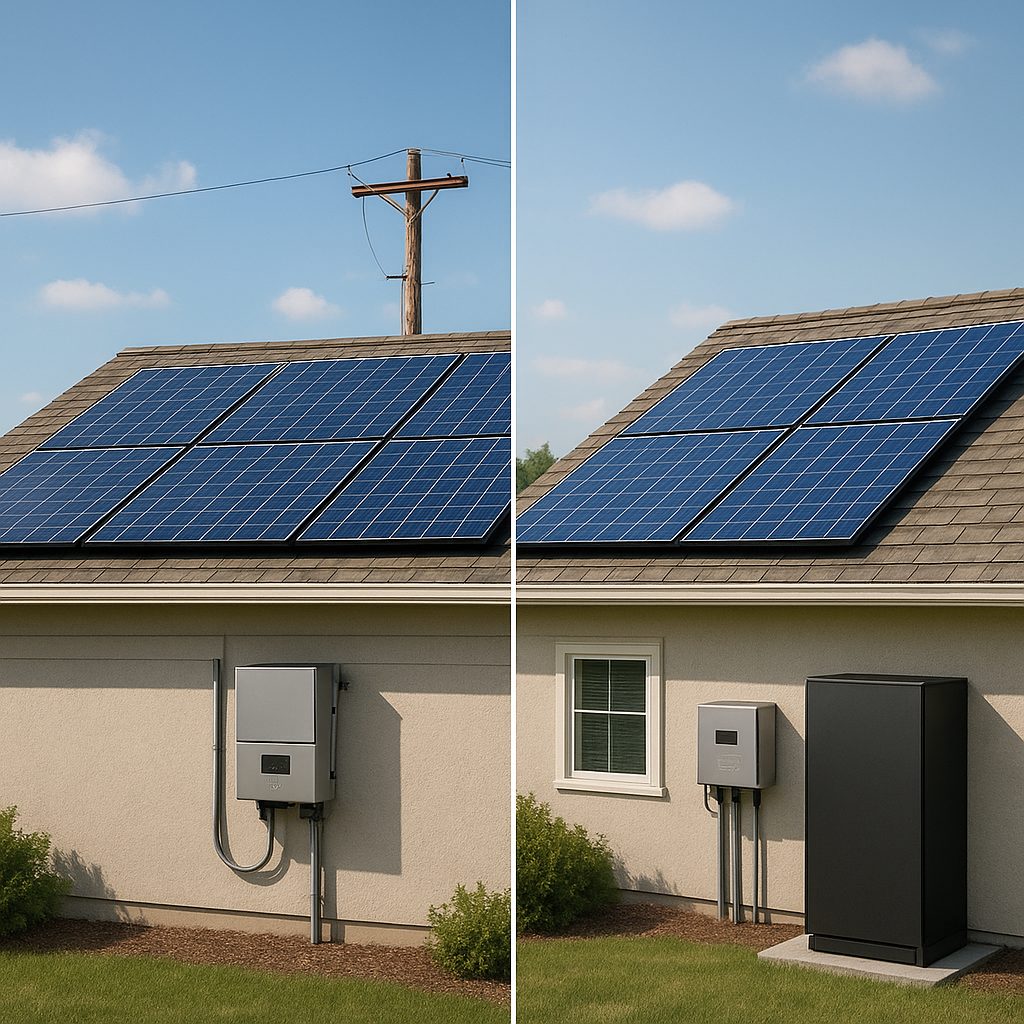 Jakie są różnice między systemem on-grid a off-grid