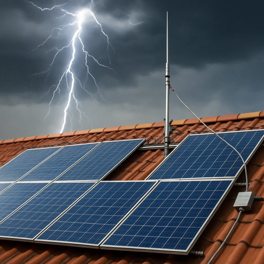 Jak działa ochrona odgromowa instalacji fotowoltaicznej