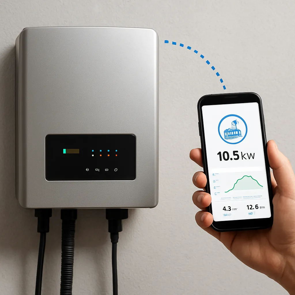 Jak działa komunikacja między falownikiem a aplikacją